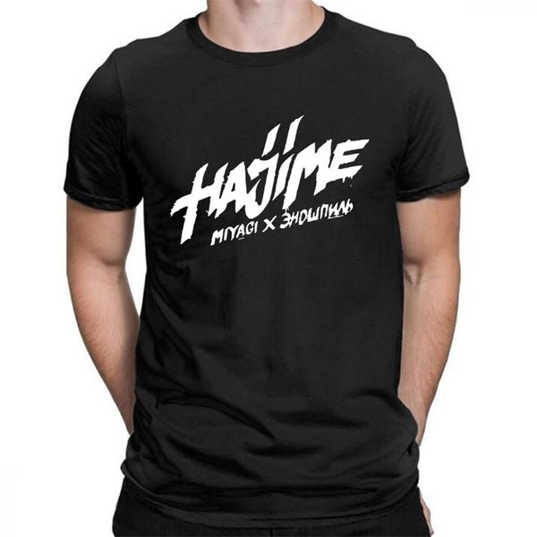 

hajime miyagi andy hip hop t shirt men black casual short sleeve tshirts women homme tshirt tee 220607, White;black