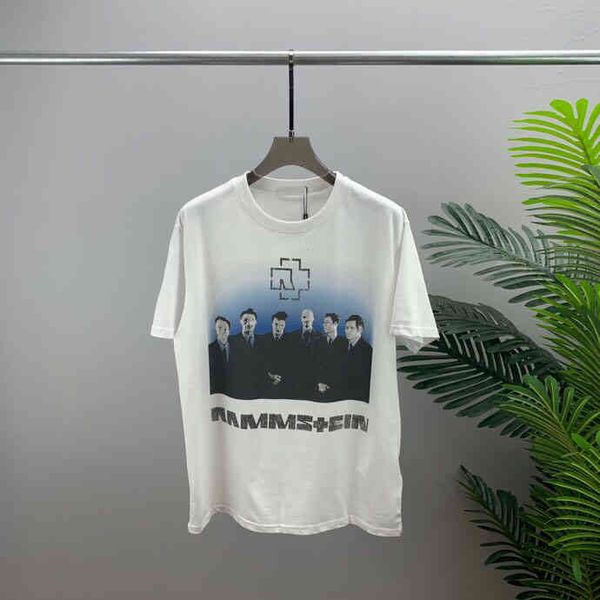 

2022ss spring/summer trend fashion short sleeve t-shirt jacquard women's men's clothing size: m~xxxl color: black and white kftu, Black;brown