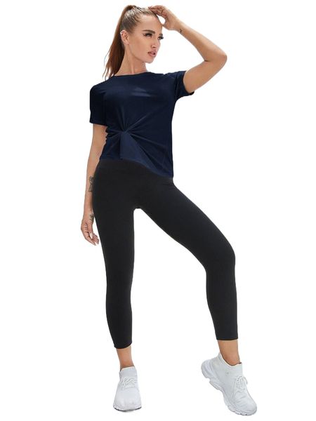 

absorbs sweat breathable sports tee g2kh#, Gray