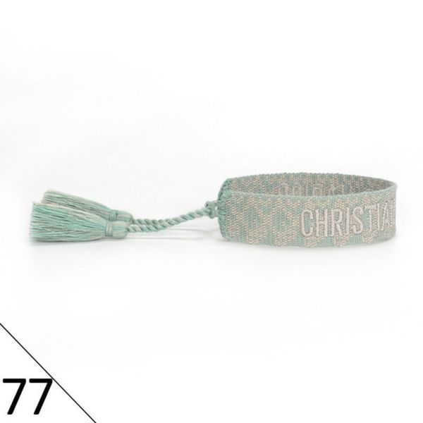 

woven designer friendship bracelet luxury brand for women leopard printed rope bracelets embroidery braided with tassel bangle men jewelry c, Golden;silver