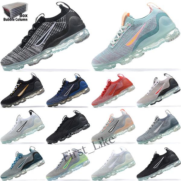 

fly knit 2021 fk plus sneakers outdoor shoes womens mens black pink grey obsidian oreo white stone blue team red light dew neon