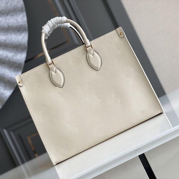 

on the go mm gm purse tote shoulder designer bags luxury shopping bag multicolour spring in the city embossed pu leather canvas womens beach