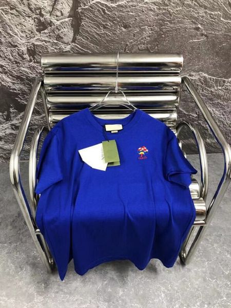 

2022 spring and summer fashion letter printing ins round neck all-match casual t-shirt men's trend loose short-sleeved size xs s m l xl, Black;brown