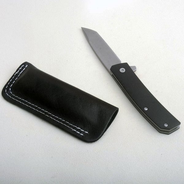 OFERTA ESPECIAL Butterfly 601 Flipper dobrável Faca D2 Stone Tanto Blade G10 Com alça de folha de aço inoxidável sobrevivência de sobrevivência EDC Pocket Knives