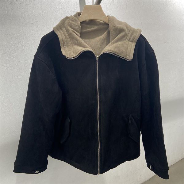 

real pics black and khaki jackets high street men's plus size outerwear & coats and women, Black;brown