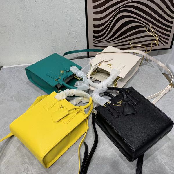 

5a designer milano classic saffiano retro tote bag fashion messenger handbags in genuine leather women man unfor business