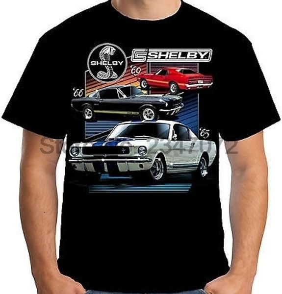 

men's tshirts mens tshirt licensed shelby muscle gt350 brand tshirt cotton teeshirt 230206, White;black