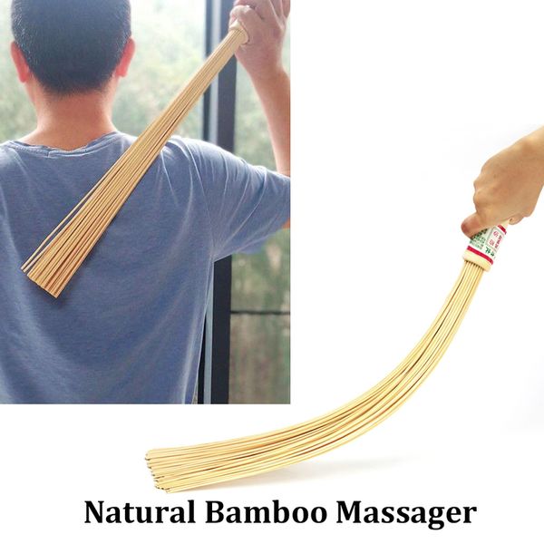 

natural bamboo massager muscle relaxed pat stick gua sha device back leg fatigue relief beat health care body massage tool 220712