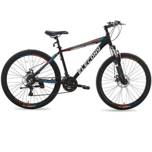 Us Warehouse Elecony 26 pollici bici in alluminio, Shimano 21 velocità mountain bike freni a doppio disco per donna uomo adulto uomo donna T0420 31