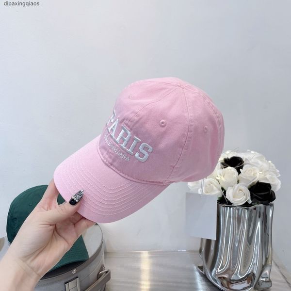

designer ball caps balencaigass letter print paris b mrs. yesha chen paris baseball duck tongue aristocratic family new in spring and summer, Blue;gray