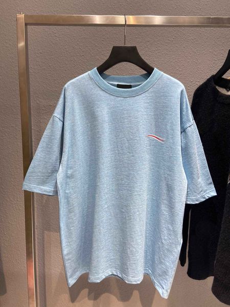 

men's plus t shirt tees polos round neck embroidered and printed polar style summer wear with street pure cotton tshirt 22, White;black