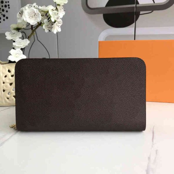 

wallet purse women designer double zipper wallets coin purses card holder ladies short clip fashion all-match classic solid color flower wal, Red;black