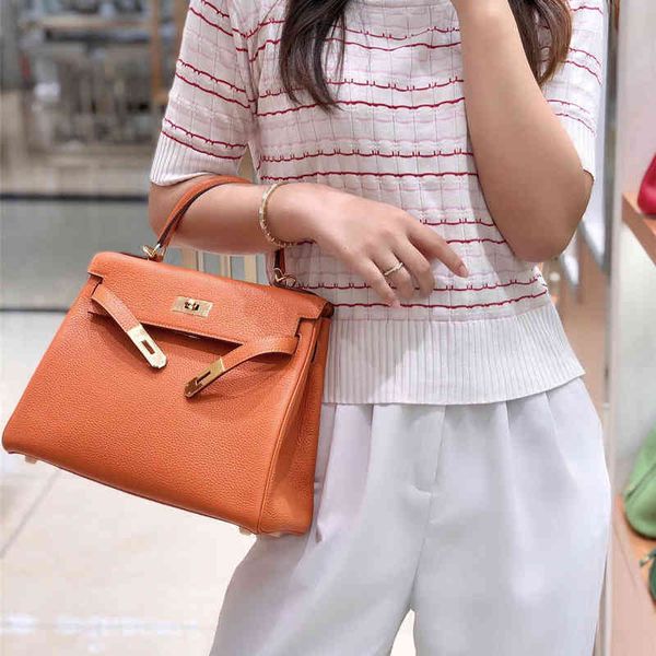 

bags designer women kel1yss bag cordio layer cowhide litchi pattern single shoulder messenger fashion women's high-capacity business tt