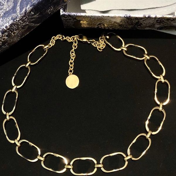 

letter necklace simple and fashionable style necklace for woman jewelry brass gold plated necklace supply2620, Silver