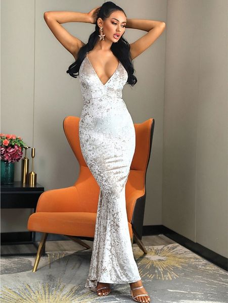 

love&lemonade backless velvet mermaid prom dress h6mk#, Black;gray