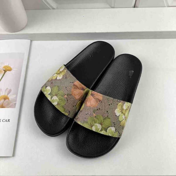 

fashion designer g women men slippers beach slides classic pantoufle letter sandals ggity gfs, Black