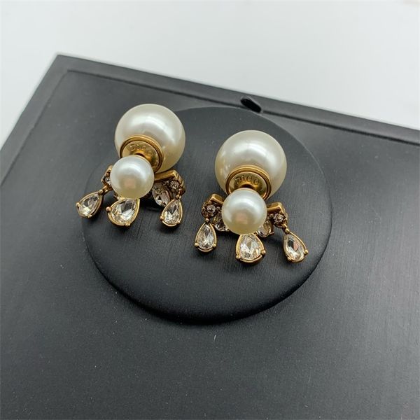 

10% off jewelry the new new classic size pearl wheat ear horse eye temperament earrings female, Golden