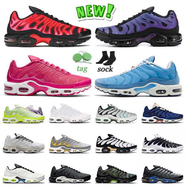 

tn plus se running shoes mens sneakers tuned university red blue pink prim triple white hyper jade oreo kiss shattered ice black men women c