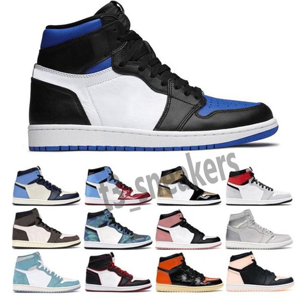 

2021 mens 1 shoes low 1s womens blue moon red banned bred chicago black toe court purple game royal unc shadow sneakers 36-47 t38302n