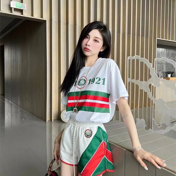 

71% off 2022 summer new trendy men's women's clothing 22ss series contrast elements loose casual shorts are fashionable and versat, White