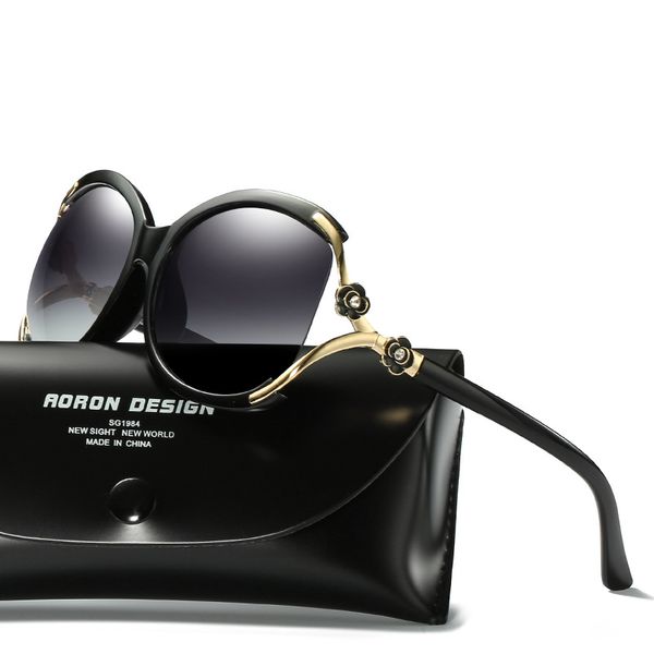 

2022 trendy fashionable polarized ladies women sunglasses sun glasses a858, White;black