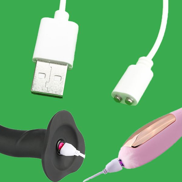 Magnetisches USB-Ladekabel für wiederaufladbare Sexspielzeuge für Erwachsene, Power Charger Line Products, Masturbator-Vibrator-Zubehör