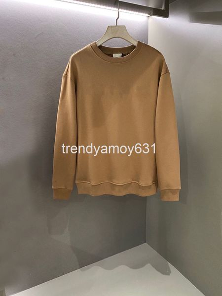 

men's hoodies & sweatshirts high end men's pullover sweater high-end camel color, fashionable and versatile, Black