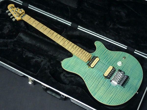 

music man axis natural #gge2e electric guitar