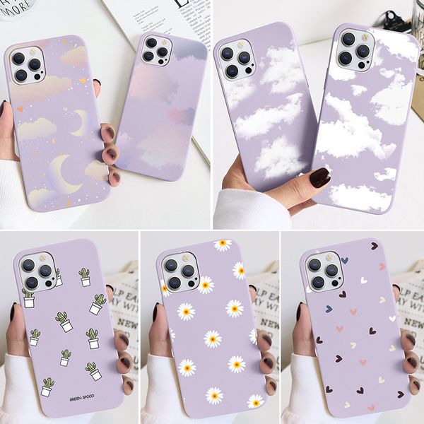 Custodie morbide in TPU per Xiaomi Poco X3 NFC F3 Mi A3 10T 9T Redmi Note 10 9 8T 8 7 5 6 Pro Lite 9S 9A 7A Capa Cloud Cover per telefono