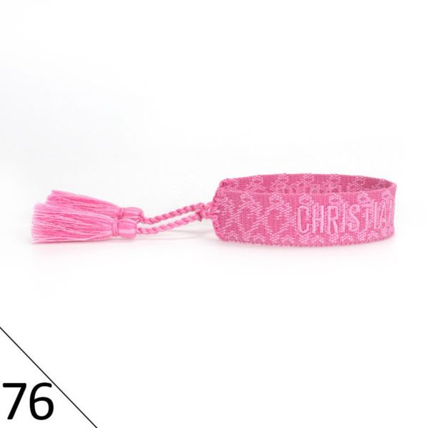 

woven designers friendship bracelets luxury brand adjustable for womens mens vintage braided bracelet fashion embroidery tassel bangles jewe, Golden;silver