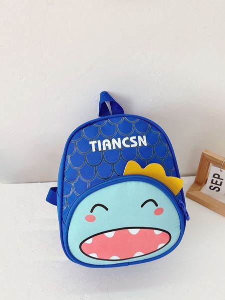 

boys letter graphic cartoon design backpack she