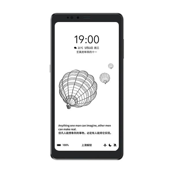 Оригинальный Hisense A9 4G LTE Мобильный телефон Facenote Ronels Ebook Ebook Eink 4GB 6GB RAM 128GB ROM Octa Core Snapdragon 662 Android 6.1 Экран 13.0MP Face Смарт -мобильный телефон