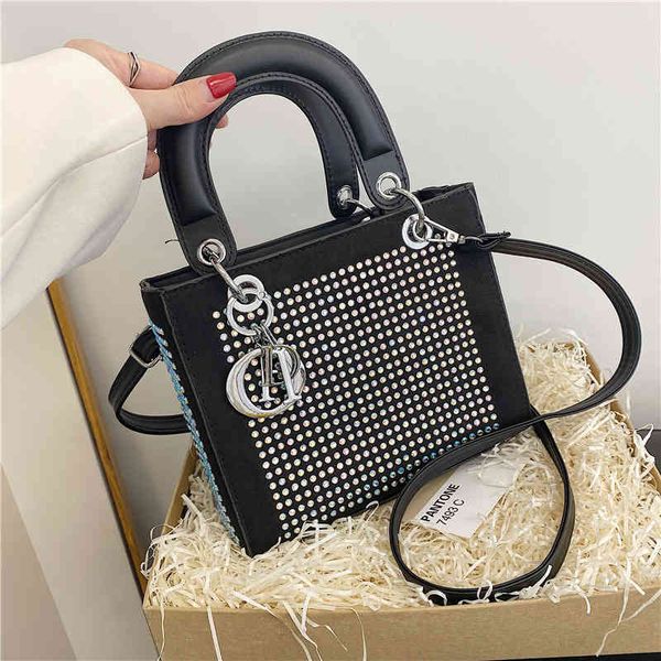 

high sense fashion diana makeup 2022 new bag women's versatile one shoulder messenger bag luxury designer