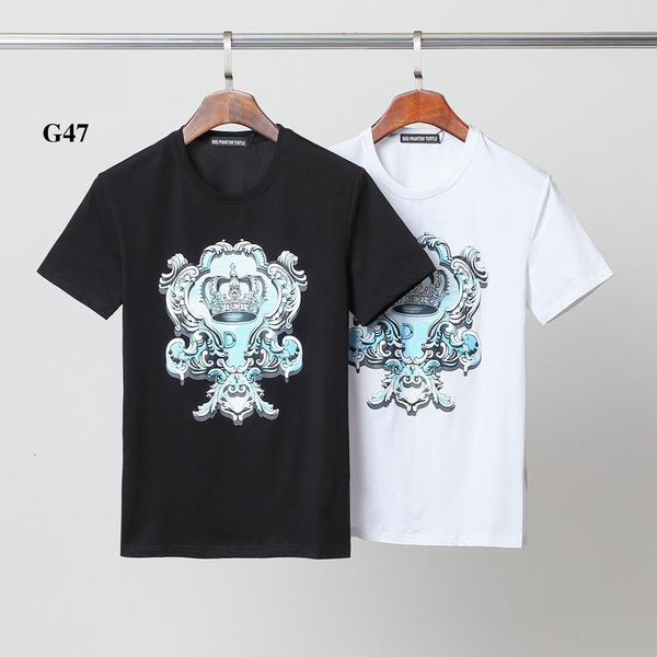 

d2 phantom turtle 2021ss new mens designer t shirt paris fashion tshirts summer pattern t-shirt male adq dsquareds dsq2s dsqs, White;black
