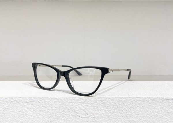 

womens eyeglasses frame clear lens men sun gasses fashion style protects eyes uv400 with case 3309, Silver