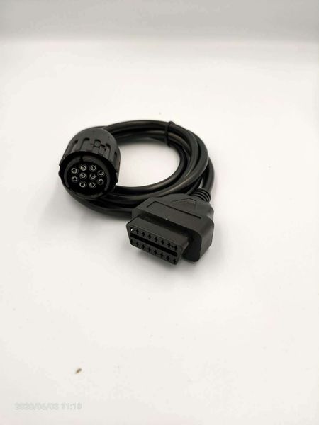 

for bmw icom d cable icom-d motorcycles motobikes 10 pin adaptor 10pin to 16pin obd2 obdii diagnostic cable i-com a2 tool cables