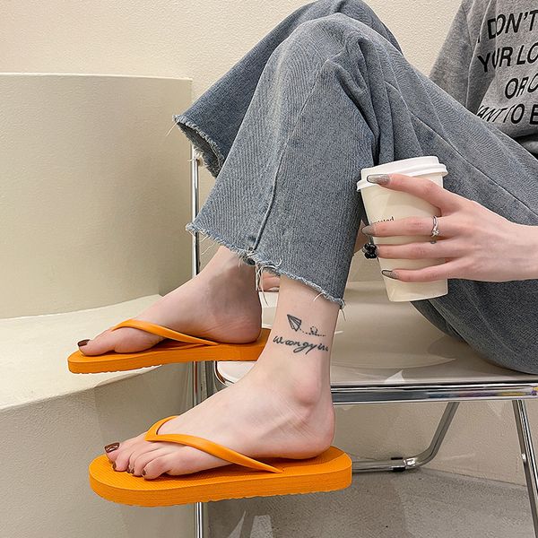 

p3541 slippers rubber slipper for women flip flops black