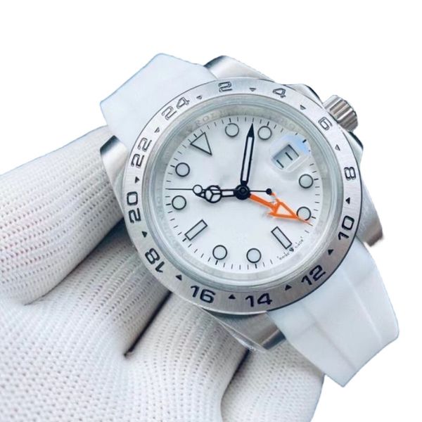Mens Automático Mecânico Relógio 40mm Aço inoxidável completo Diver Sapphire Luminous Watch Business Casual Montre de Luxe Alta Qualidade Explorer 2836 Movimento