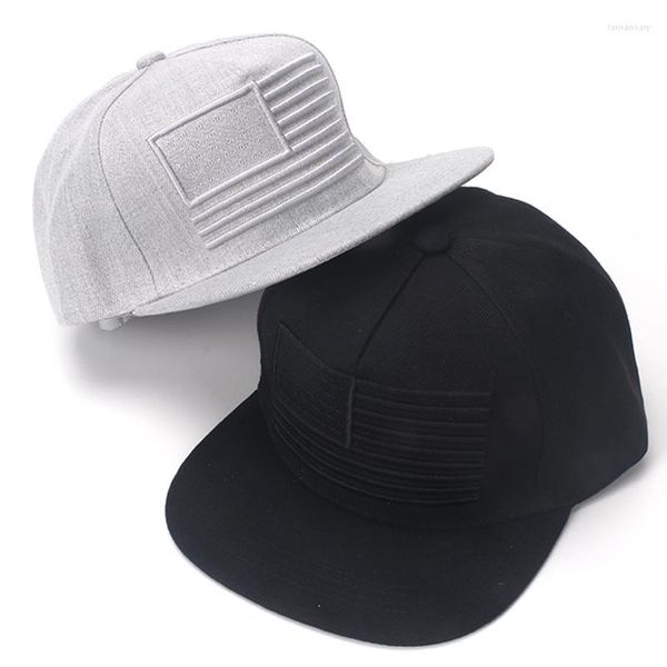 Ball Caps Men Sun Sun Flat Brim Hip Hop Hat Spring e Summer Fashion Fashion Bordado Hip-Hop Europeu American Snapback Capball