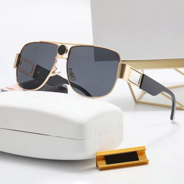 

new fashion sunglasses designer sun glasses full frame eyeglasses europe and america trend for man woman 4 color quality, White;black