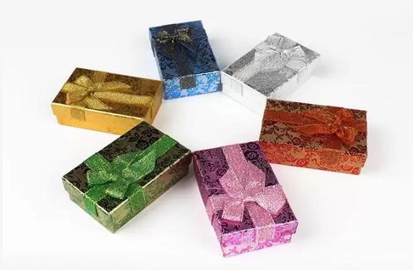 

beautifully printed paper heaven and earth lid packing earnail necklace box jewelry packaging jewelry, Black;white