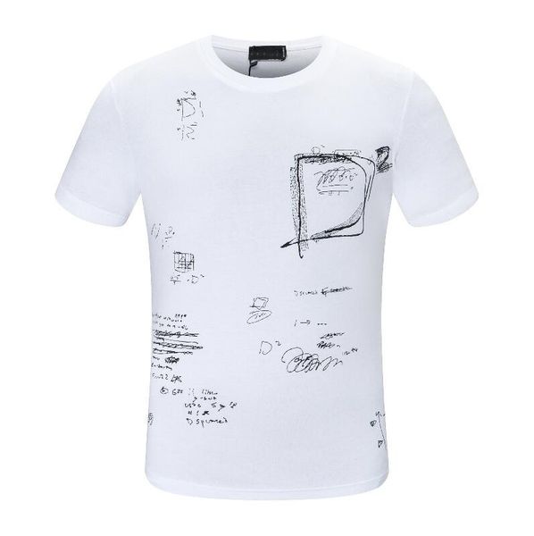

fashion summer men's t shirt 2022 men tees letter print classic t-shirts youth short sleeves breathable tee designer tshirt #6803, White;black