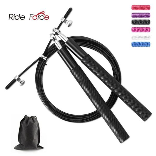 Crossfit Jump Rope Professional Speed ​​Skipping para Fitness Workout Training Equipement MMA Boxe com bolsa de transporte 220517