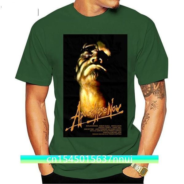 Apocalipse agora filme poste camiseta preto todos os tamanhos s a 5xl v7 casual preto tshirt novidade 220702