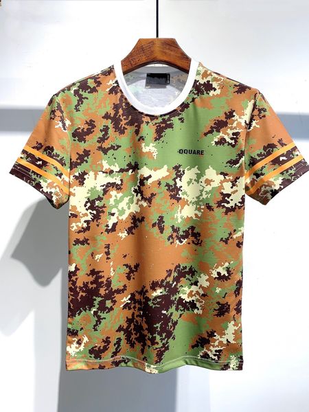 

22ss men's t-shirt designer brand casual tee sports animal letters printed pattern summer street loose short sleeve s57, White;black