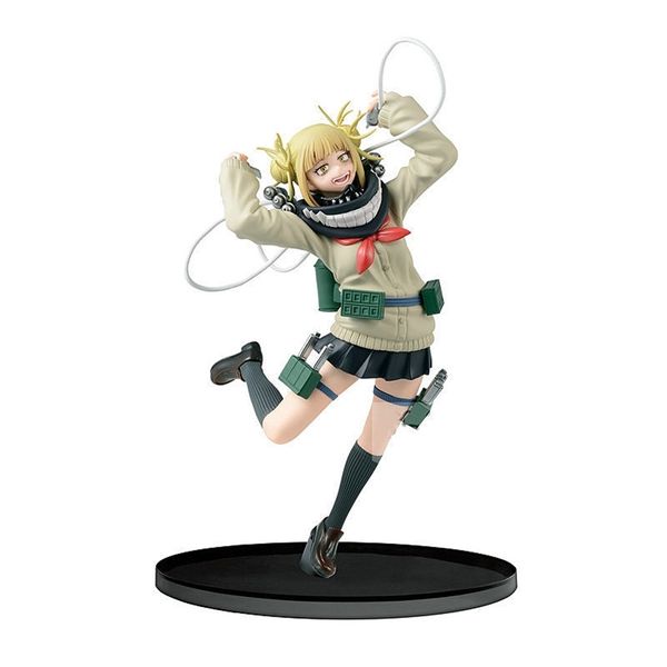 Anime My Hero Academia Figura 16 cm Cruz meu corpo Himiko Toga Figuras de ação PVC Modelo colecionável Toys Feliz 220520