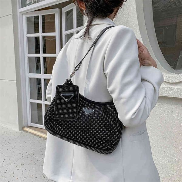

66% off trendy bags 2022 new designer handbags underarm fashion rivet design street trend ins girl shoulder{category}