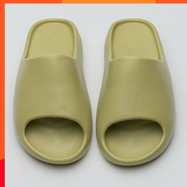 

boots 2022 fashion designer slippers slides bone resin earth brown desert sand oringals women mens kids eva runner beach slipper sandals, Black