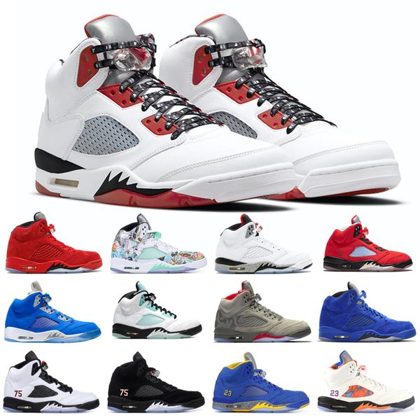 

with box jumpman5s basketball shoes men 5s raging red jumpman 5 stealth 2.0 fire cement metallic retro what the white international flight o