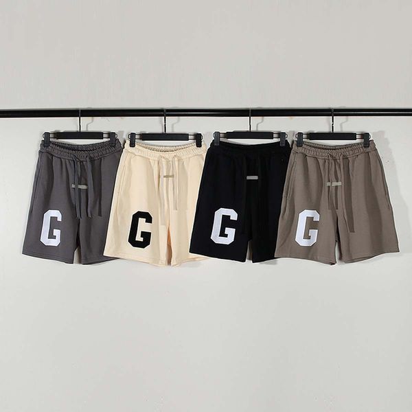 

mens shorts solid color track pant casual couples joggers pants high street shorts for man short womens hip hop streetwear size m-3xl, White;black